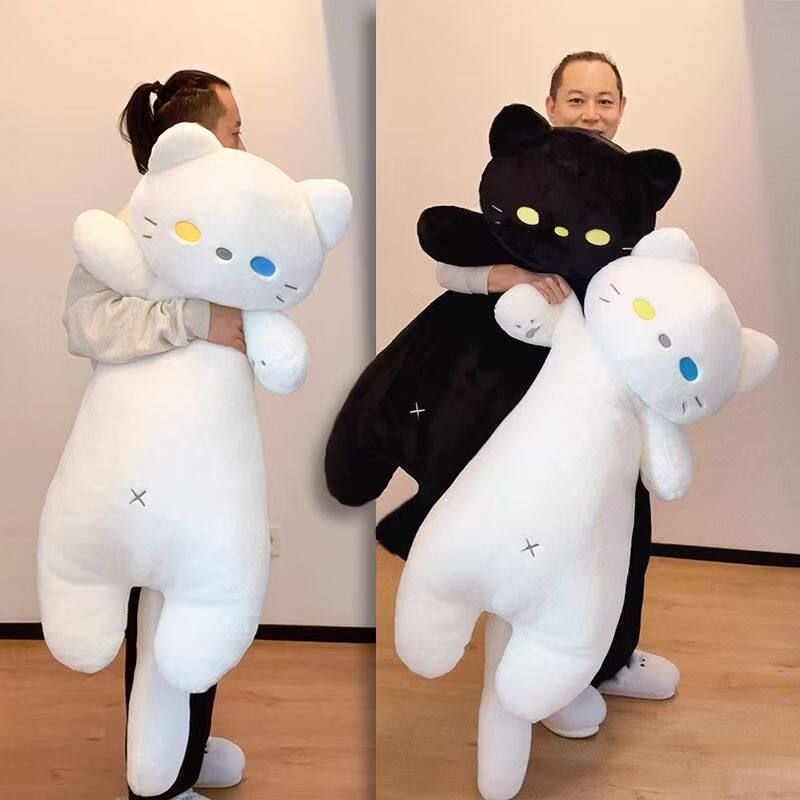 귀여운 고양이 대형 인형 선물 애착 인테리어 마스코트 봉제 - 상세 이미지 2