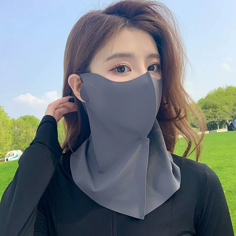 KC인증 자외선차단 쿨 마스크 햇빛가리개 골프 등산 낚시 자전거 야외활동 - 상세 이미지 2