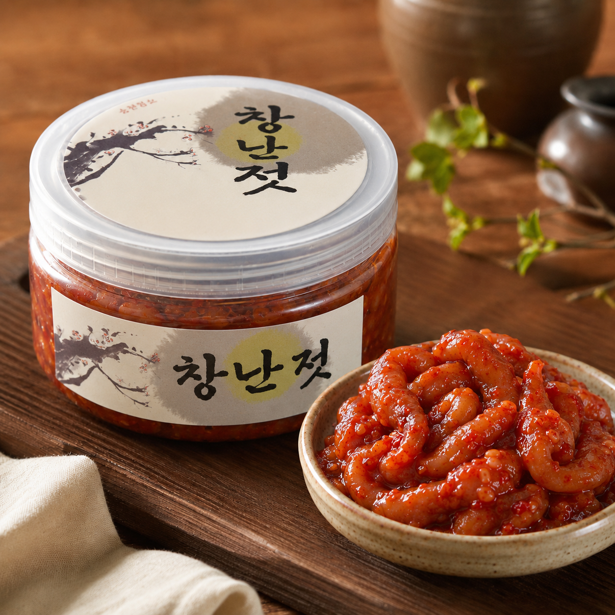 젓갈 500g 무색소명란 양념낙지오징어창난젓 가자미식혜 꼴뚜기젓갈 파지명란 황석어젓 - 상세 이미지 3
