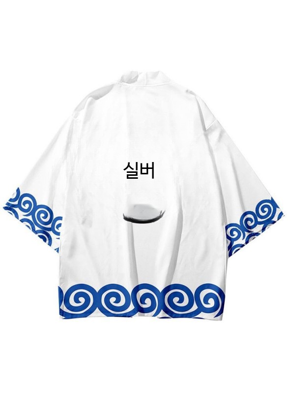 은혼 긴토키 잠옷 세트 기모노 유니크 여름 파자마 - 상세 이미지 5