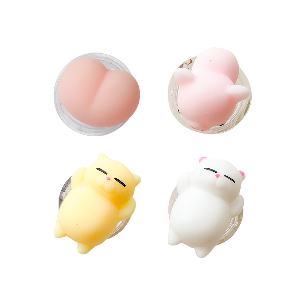 말랑이 휴대폰 거치대 핸드폰 핑거그립 귀여운 폰꾸 액세서리 - 상세 이미지 4