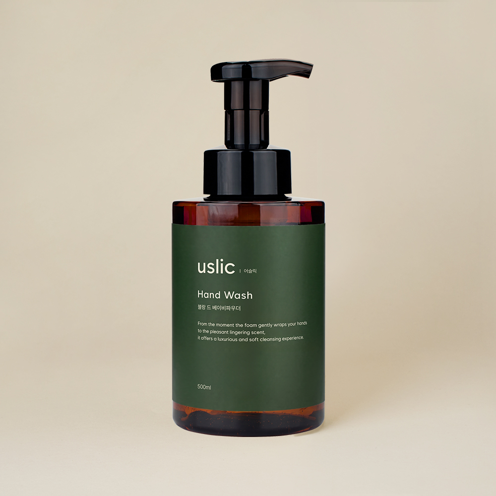 어슬릭 퍼퓸핸드워시 선물 손세정제 물비누 블랑 드 베이비파우더, 500ml, 1개 - 상품 이미지