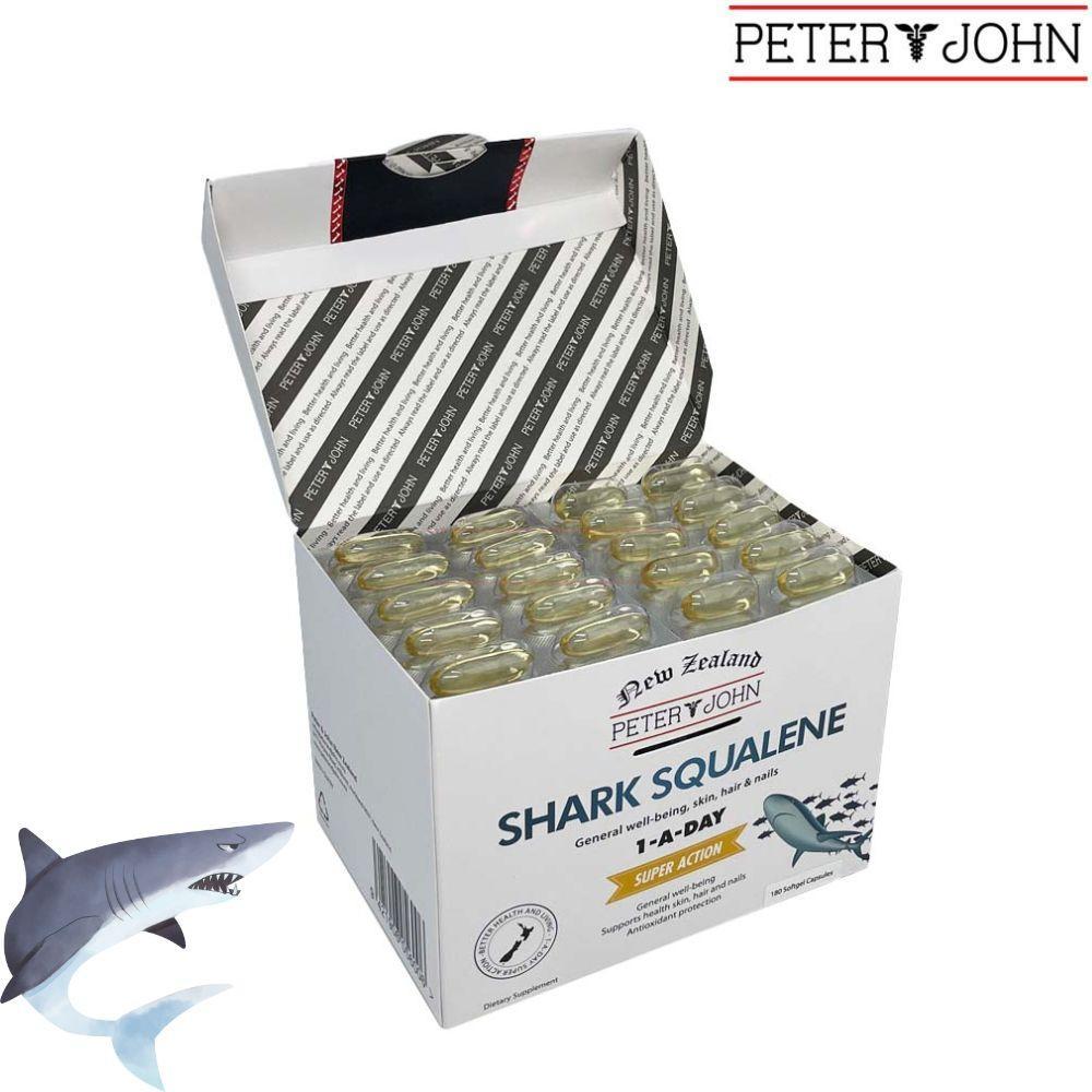 뉴질랜드 피터앤존 상어 스쿠알렌 1000mg 180캡슐 소프트젤 샤크 상어간유 고함량 - 상세 이미지 4
