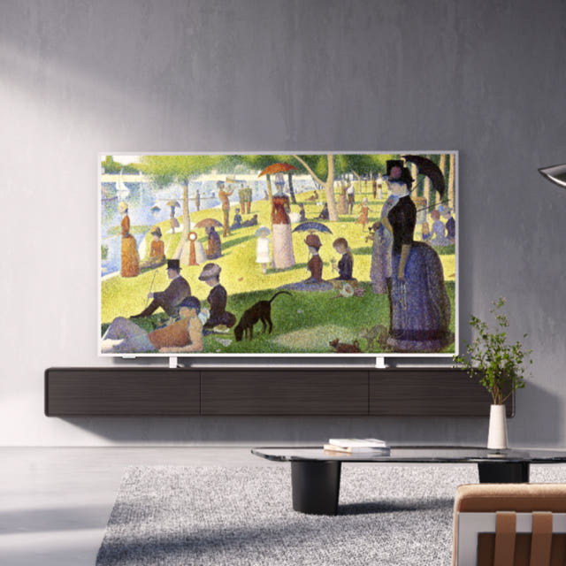 TCL 4K QLED 프레임 TV A300W, 스탠드형 X 85인치 제품 이미지