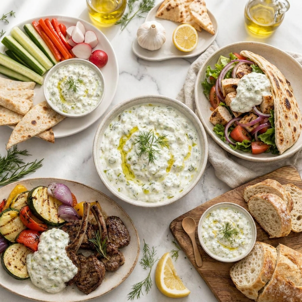 유비푸드 그리스 전통 차지키소스 1kg Tzatziki - 상세 이미지 2