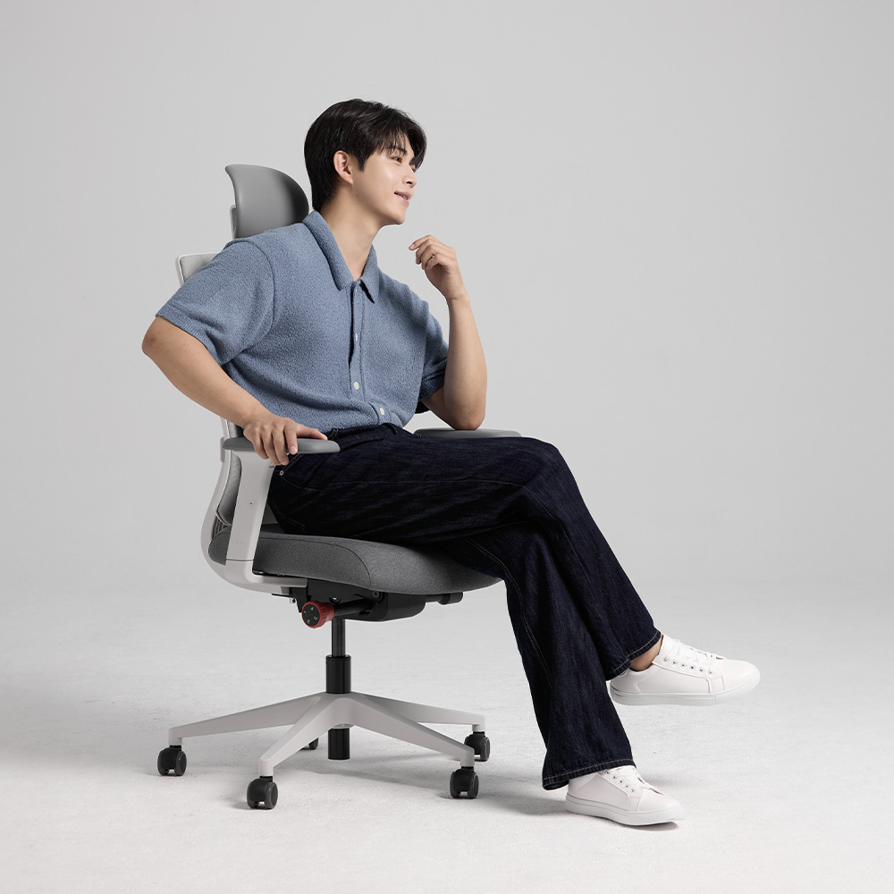 듀오백 브라보 엣지 BRE-200C 메쉬 컴퓨터 책상 의자 일반베이스 - 상세 이미지 2