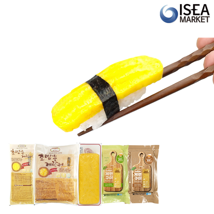 파머스 젤란 초밥용 계란 슬라이스 500g/1kg 계란구이 초계란 타마고 초밥재료 - 상품 이미지