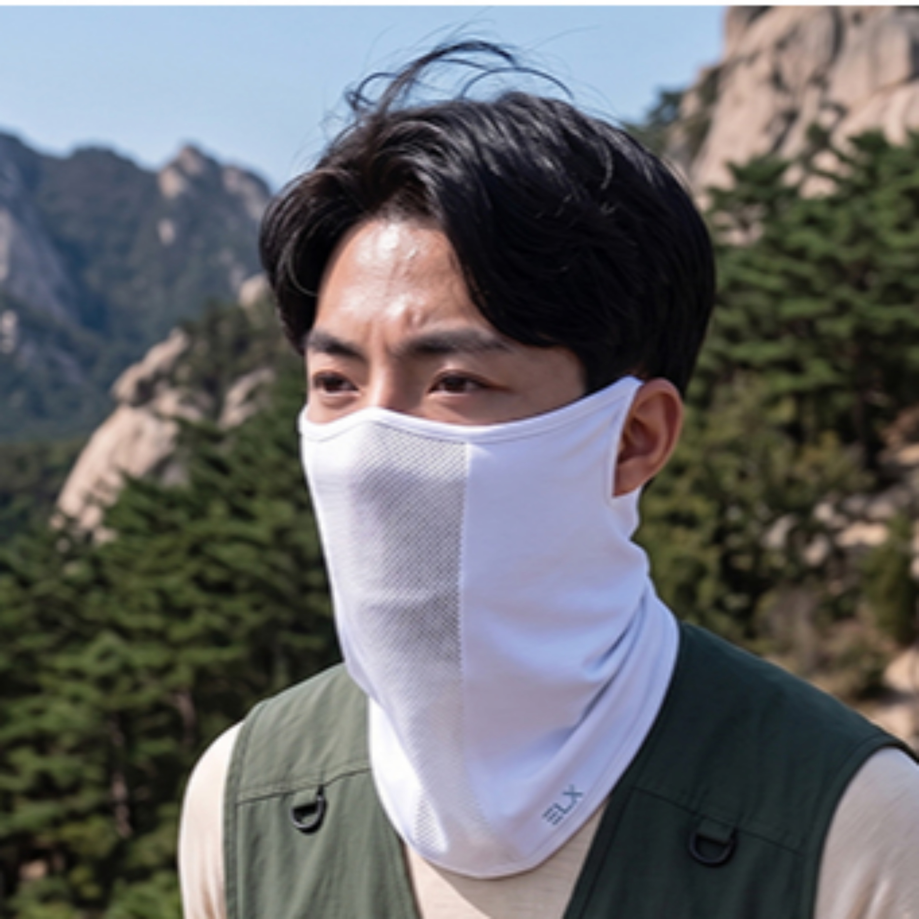쿨핏 여름 넥워머 바라클라바 쿨 냉감 아쿠아 멀티스카프 목토시 버프 메쉬 러닝 등산 상품 이미지
