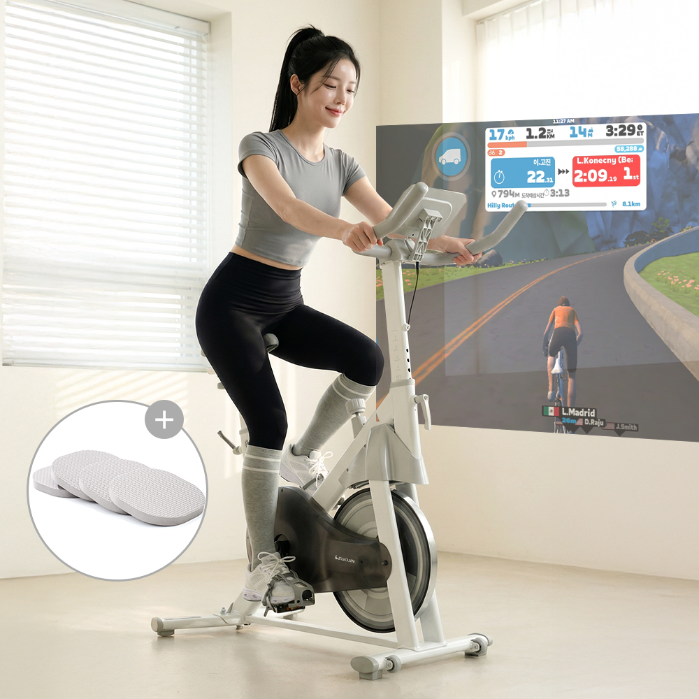 이고진 스마트 250s 마그네틱 스피닝 실내자전거 스핀 바이크 헬스사이클 유산소운동기구 - 상품 이미지