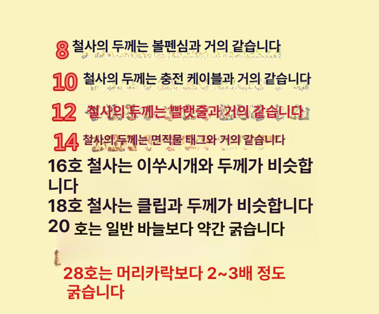 아연도금 철사 식물 원예 와이어 백선 반생이 - 상세 이미지 5