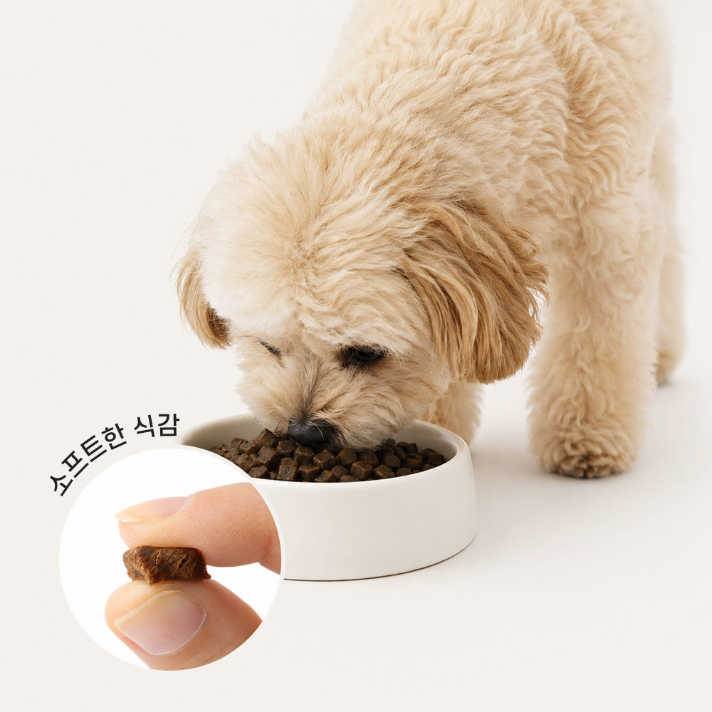 목우촌 멍수무강 강아지 소프트사료 소고기, 1kg, 1개 - 상세 이미지 3