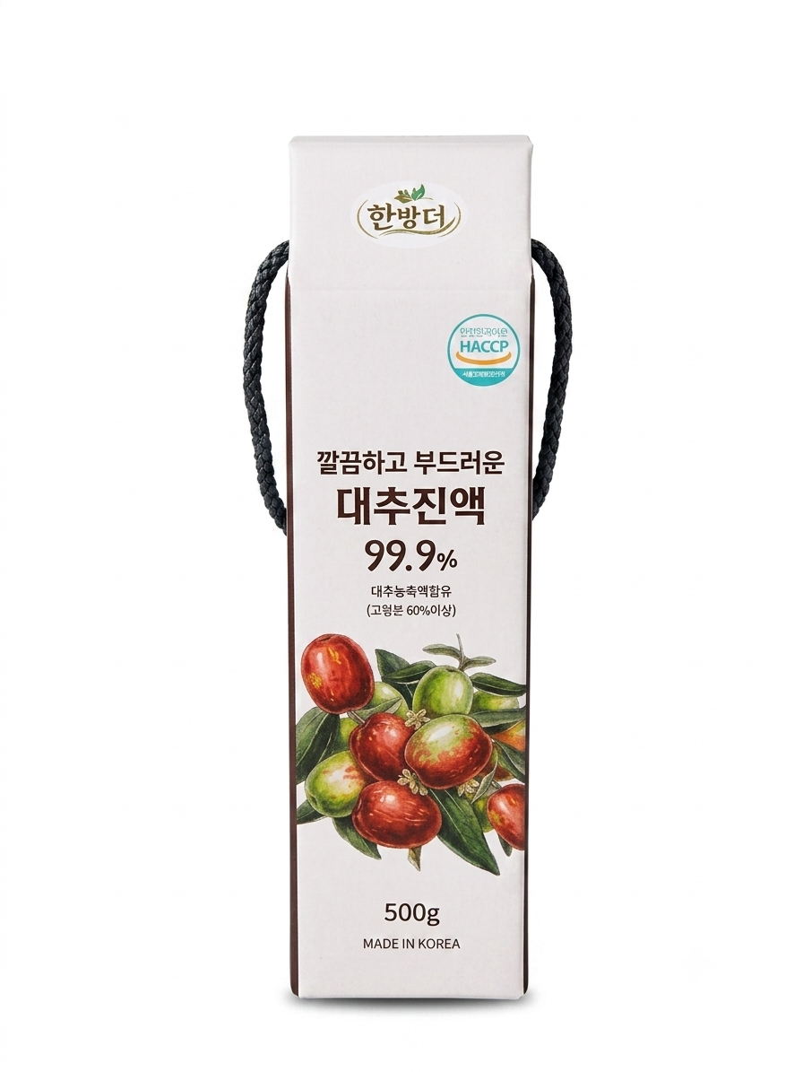 대추진액 99.9% 설탕 무첨가 농축액 엑기스 대추차 국내산 500g, 1개 - 상세 이미지 4