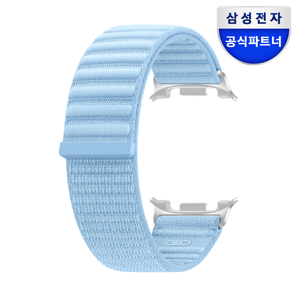 삼성 정품 패브릭 밴드 스트랩 M/L (클래식 공용) 블루, 갤럭시 워치 9-8, 40mm-44mm-46mm 호환 - 상품 이미지