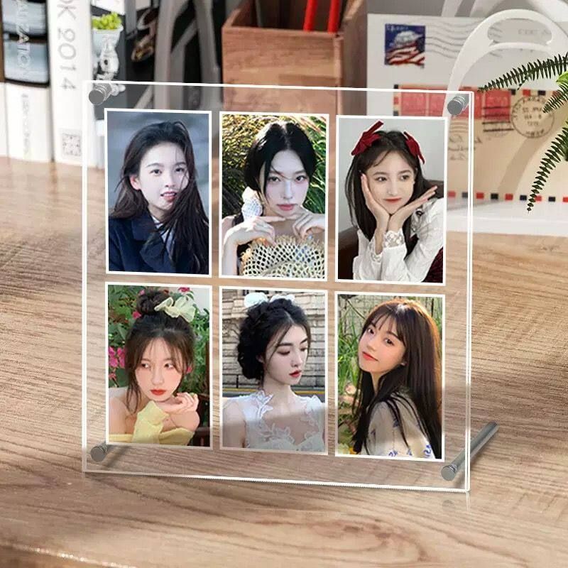 포카액자 포토카드액자 아크릴 스탠드 포카거치대 진열 8칸 60x90MM - 상세 이미지 4