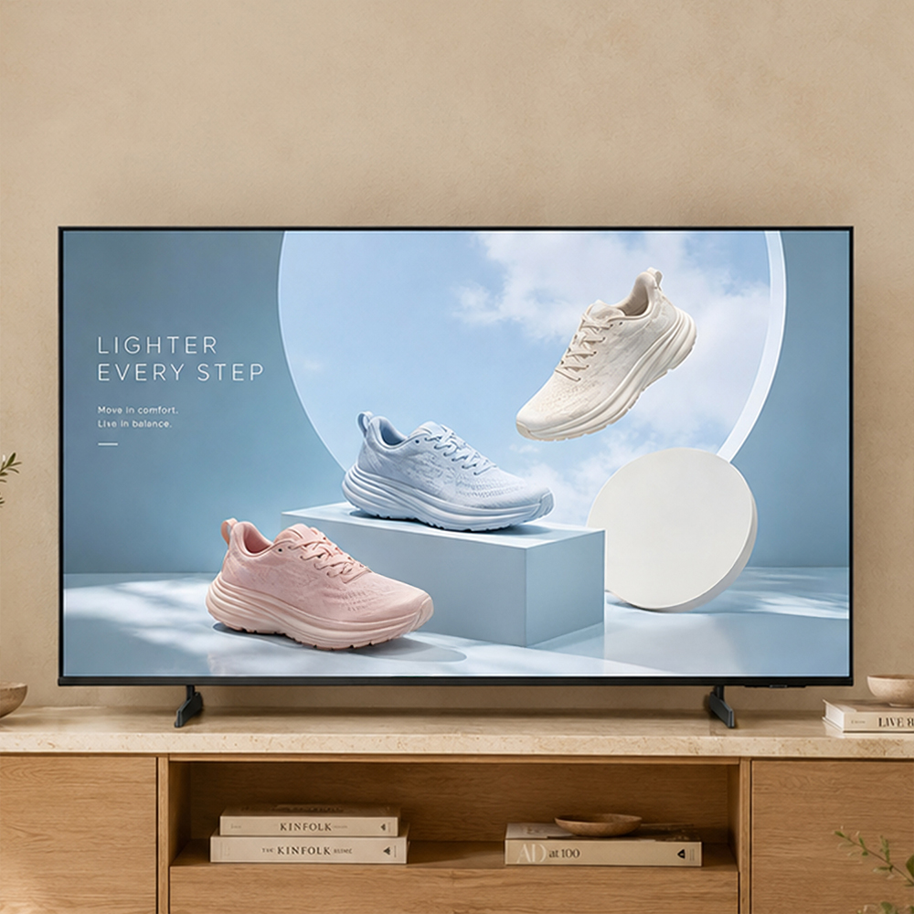 삼성 125.7cm(50인치) UHD 4K 1등급 비즈니스 TV LH50BEHHLGFXKR 스탠드형 상품 이미지