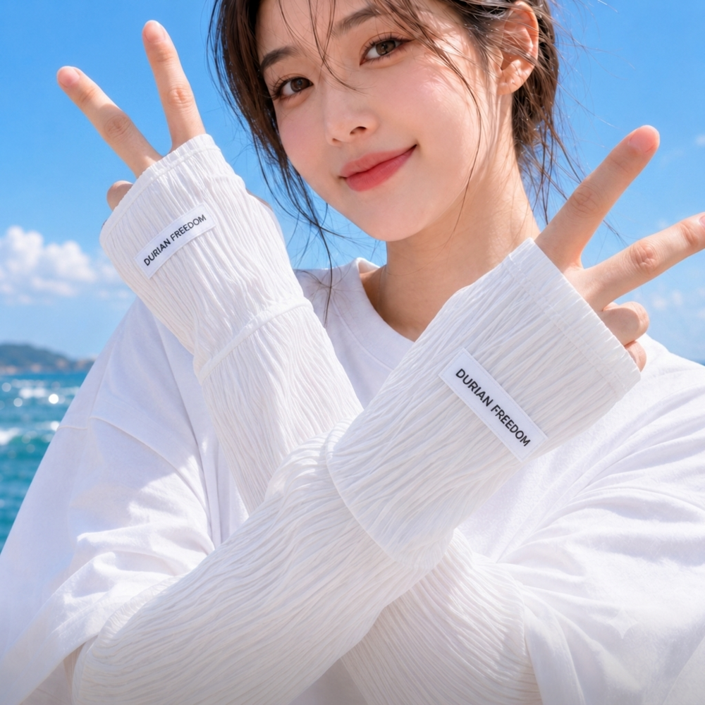 테일스타 헐렁한 팔토시 냉감 운전 골프 자외선차단 쿨토시 - 상품 이미지