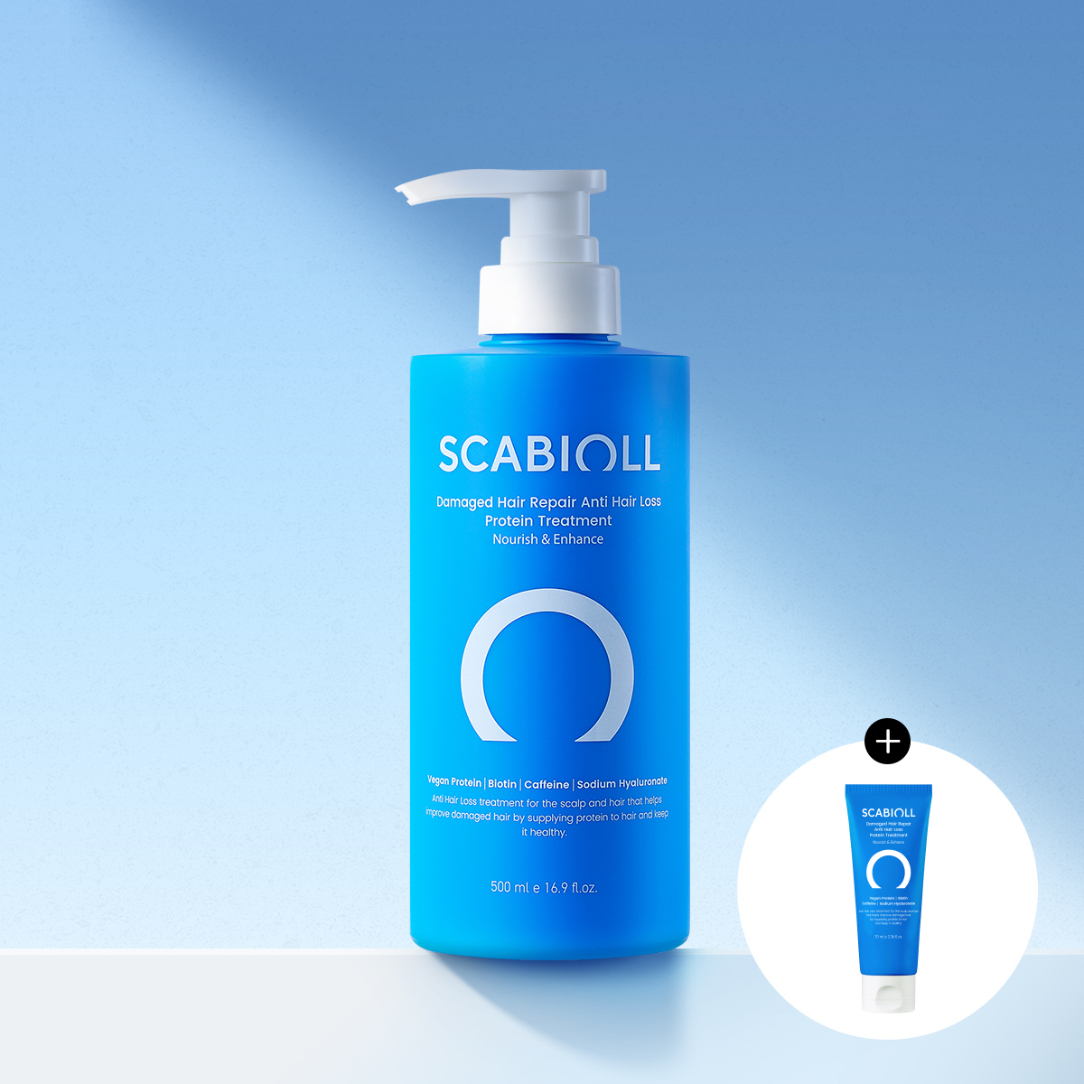 스카비올 탈모증상완화 단백질 트리트먼트 500ml(+증정 70ml) 상품 이미지