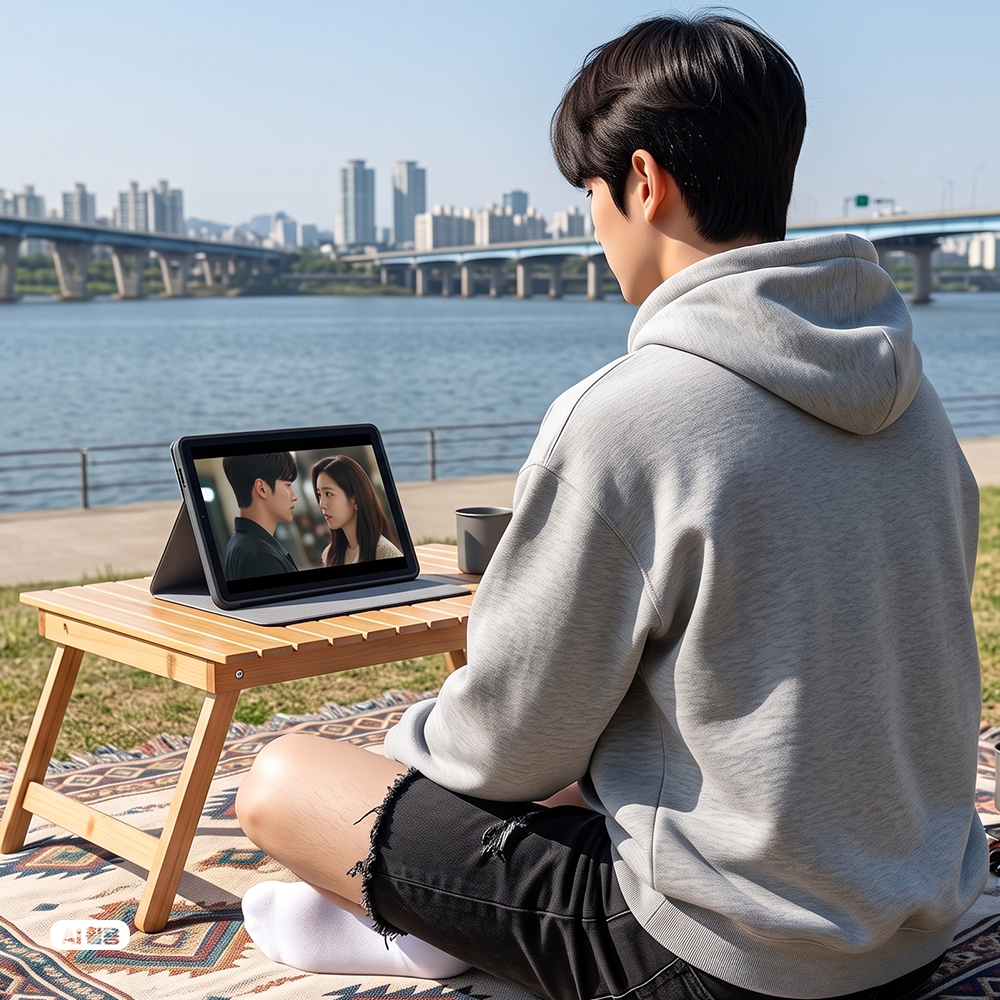 iPlay80 Mini Pro 케이스 북커버 ALLDOCUBE 올도큐브 차콜블랙, iPlay80 Mini Pro 이미지 8