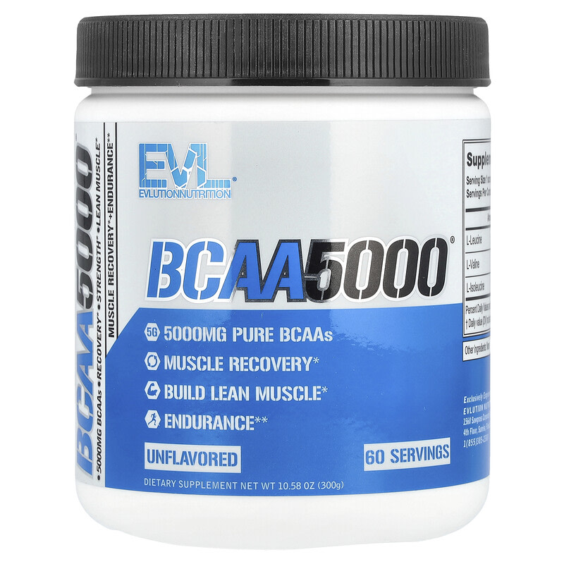 이보루션뉴트리션 BCAA5000 무맛 300g, 3개 - 상세 이미지 2