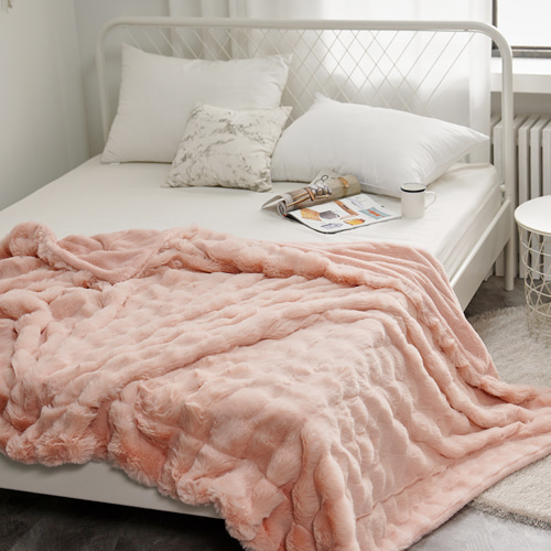 루시 고급밍크 극세사 슈퍼싱글 겨울 이불 발열 기능성 이미지 8