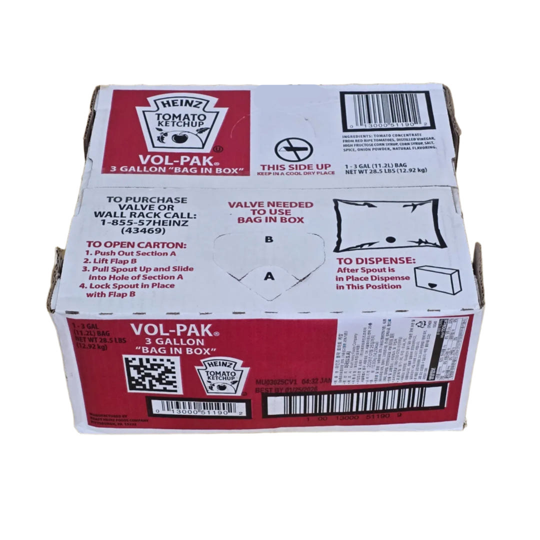 Heinz 하인즈 볼팍 케찹 15kg,12.95kg 대용량 업소용 식자재 케찹 - 상품 이미지