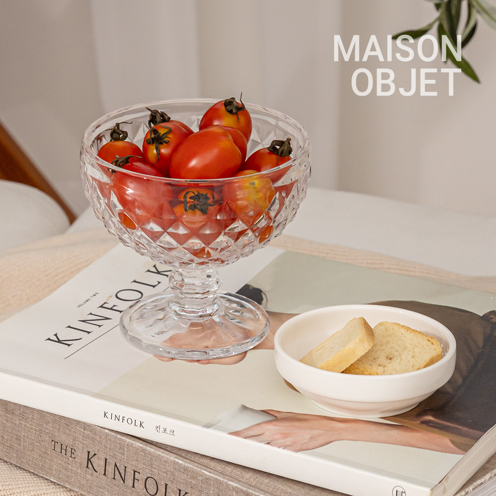 2+2 몬즈 보스톤 유리 고블렛 디저트볼 요거트볼 400ml (총4P) - 상세 이미지 3