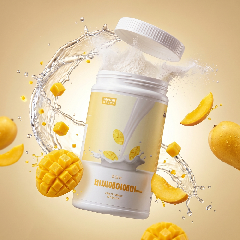 프로틴스토리 맛있는 BCAA 스위트망고 750g - 상세 이미지 4