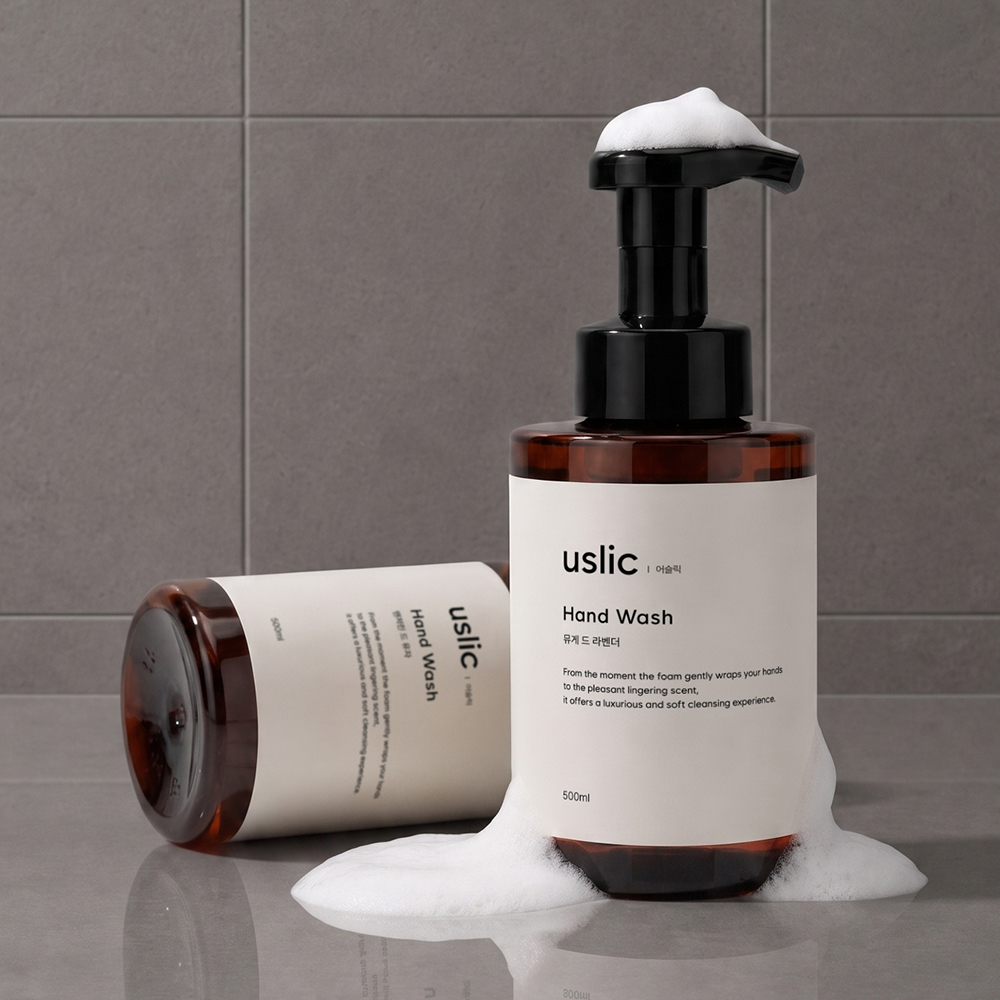 어슬릭 퍼퓸핸드워시 선물 손세정제 물비누 탠저린 드 유자, 500ml, 1개 이미지 8