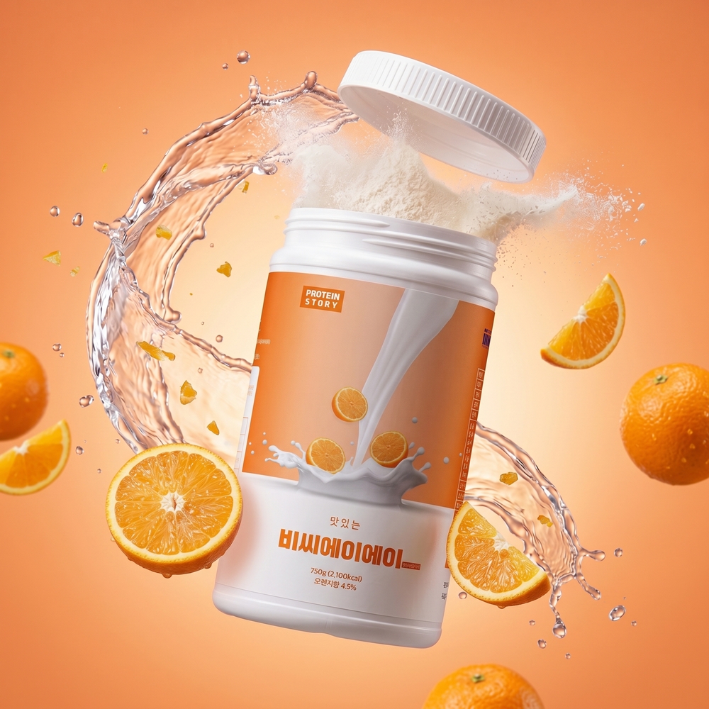프로틴스토리 맛있는 BCAA 오렌지크러쉬, 750g, 1개 이미지 3