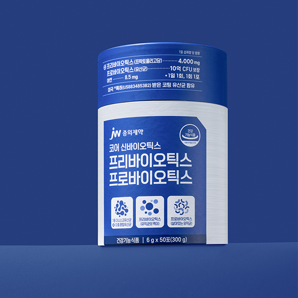 JW중외제약 코어 신바이오틱스 프리바이오틱스 프로바이오틱스 유산균 50포, 2개 - 상세 이미지 3