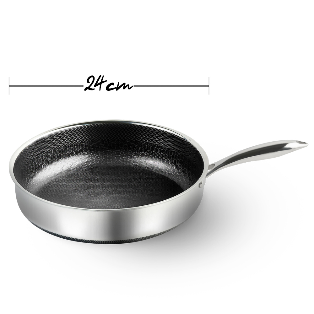 쿡셀 블랙 에디션 소테팬 24cm 이미지 6