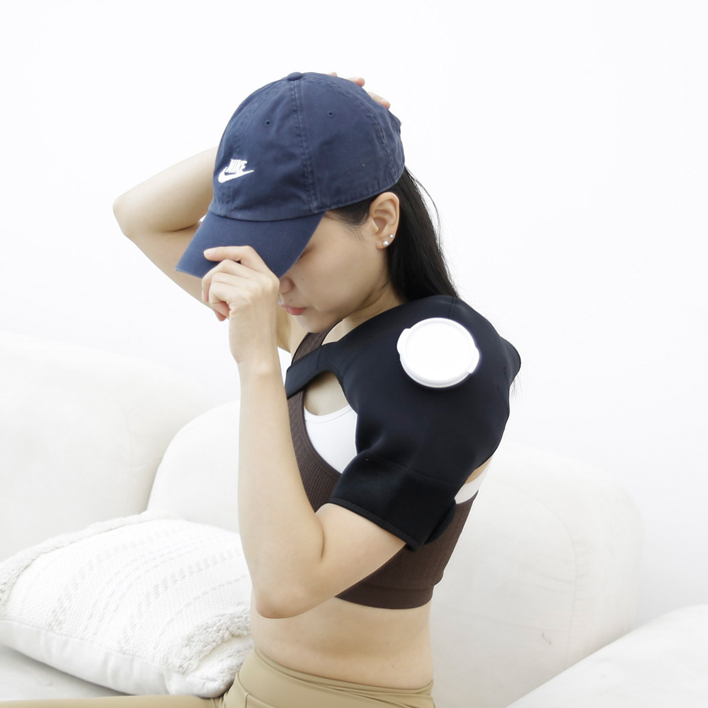 냉온주머니 어깨찜질팩 냉온겸용 얼음주머니 물찜질팩 벨크로 탈부착 - 상세 이미지 3