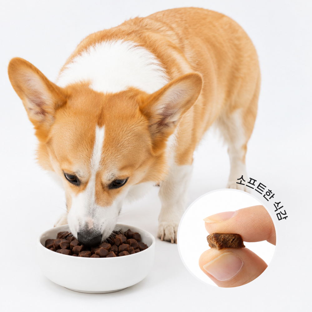 목우촌 멍수무강 강아지 소프트사료 황태, 1kg, 1개 - 상세 이미지 3