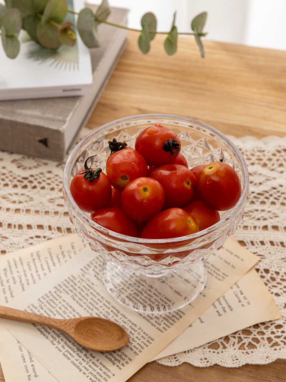 2+2 몬즈 보스톤 유리 고블렛 디저트볼 요거트볼 400ml (총4P) 이미지 8