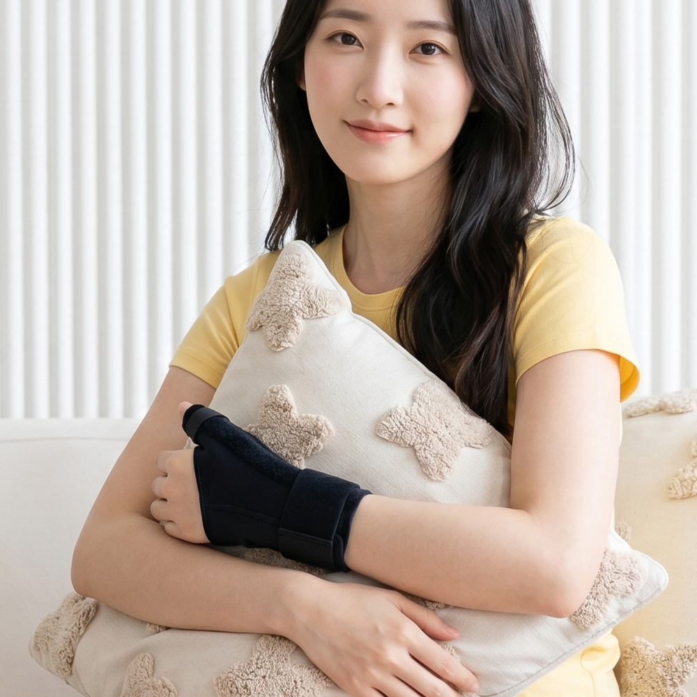 BN-108 엄지 손가락 보호대 깁스 부목 아대 - 상품 이미지