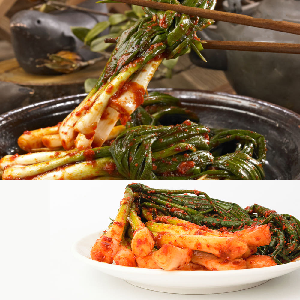 청우 맛있는 파김치 쪽파 김치 5kg 업소용 대용량 싱싱한김치 - 상품 이미지