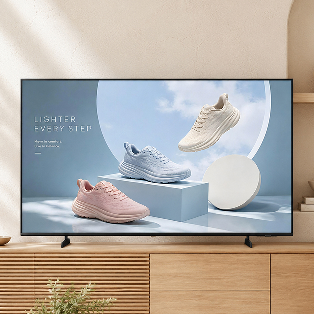 삼성 214.7cm(85인치) UHD 4K 1등급 비즈니스 TV LH85BEHHLGFXKR 스탠드형 - 상세 이미지 2
