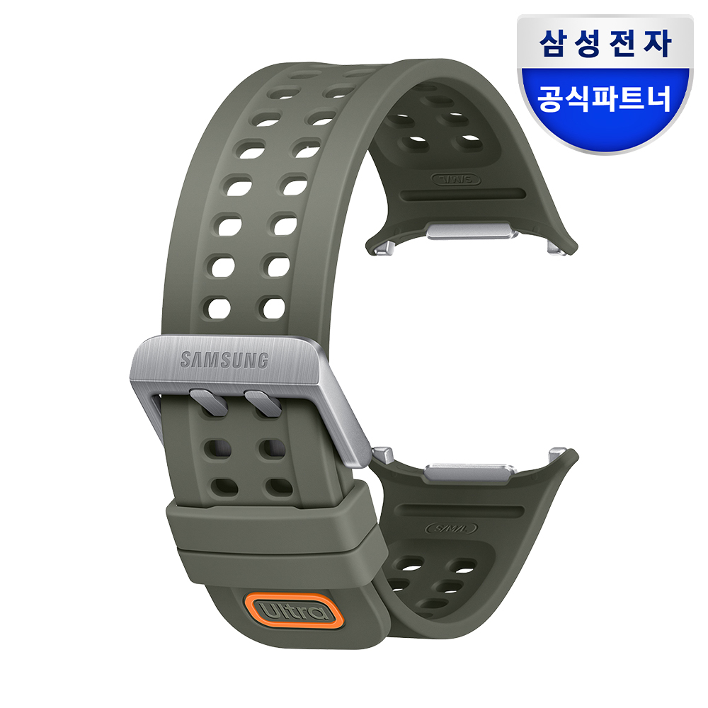 삼성 마린 스트랩 밴드 올리브, 갤럭시 워치 울트라 2-1, 47mm - 상품 이미지