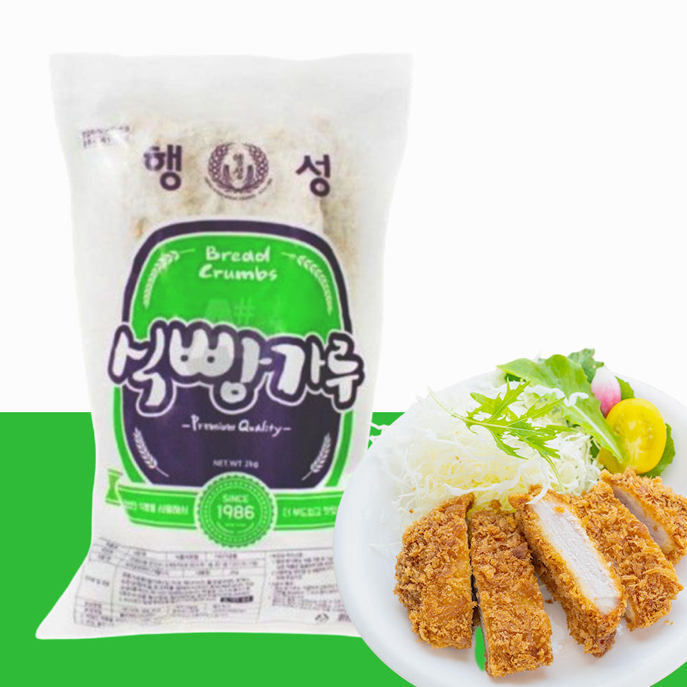 행성식품 일식용 굵은입자 빵가루 2kg (아이스박스무료선택) - 상품 이미지