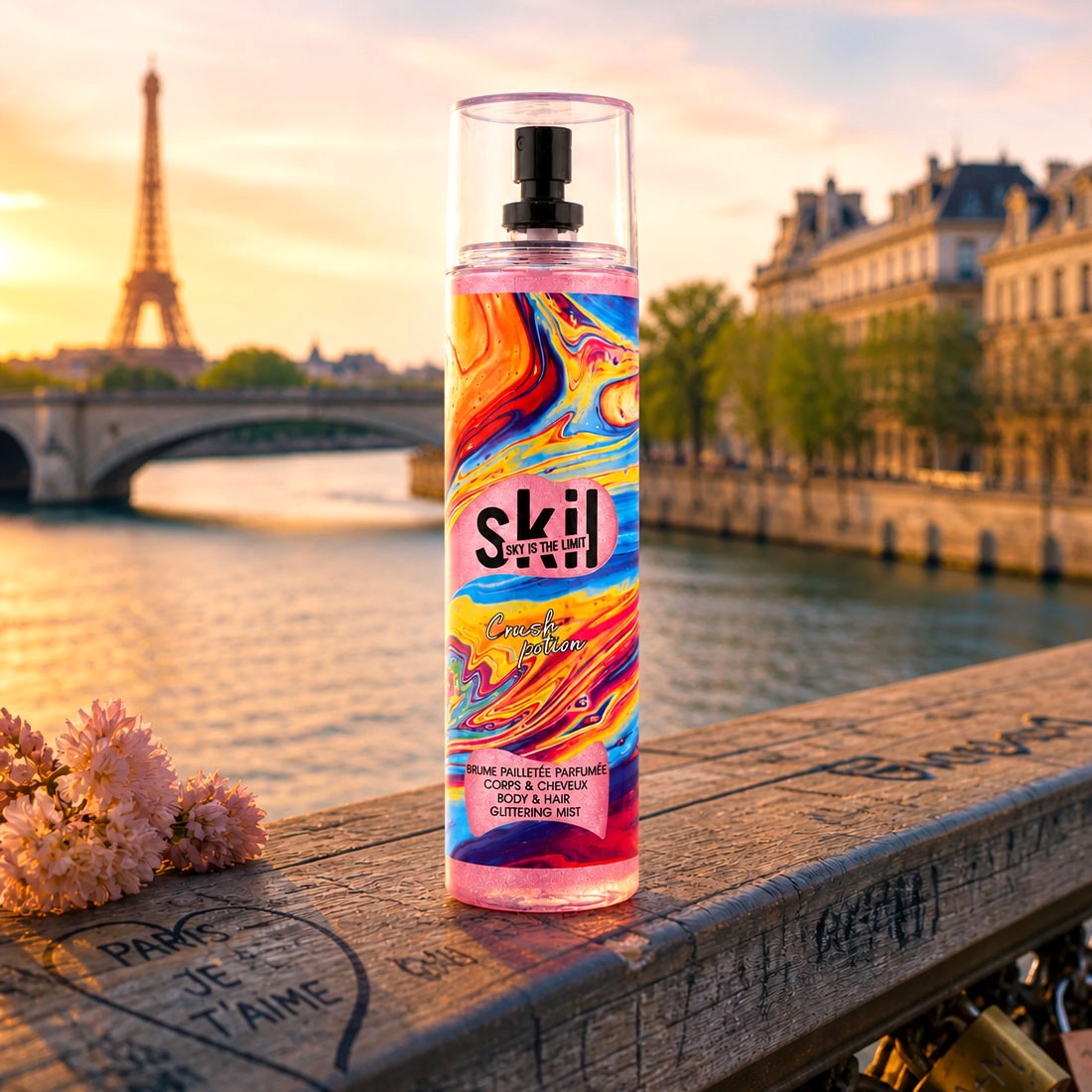 장아떼 Skil 헤어바디 미스트 프랑스향기 크러쉬 포션(펄), 250ml, 1개 - 상품 이미지