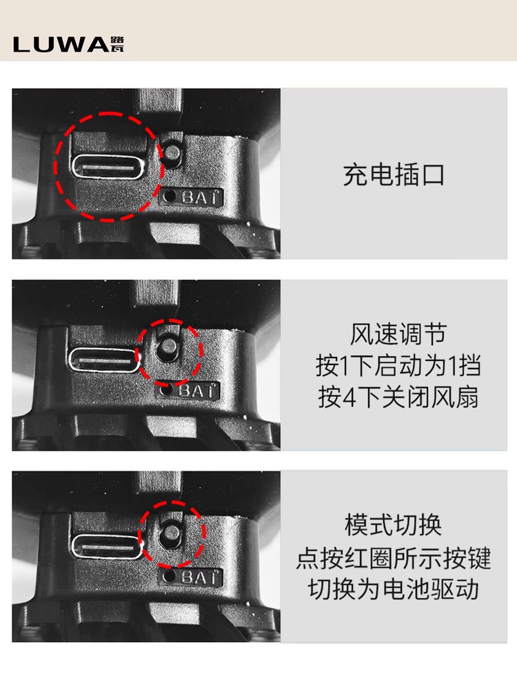 선풍기모자 모자선풍기 야외작업 농사 공사 등산 태양열충전 쿨링팬 와이드챙 벙거지모자 - 상세 이미지 4