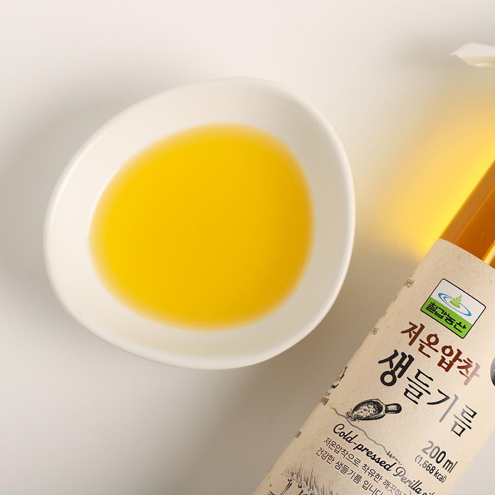 칠갑농산 저온 압착 생들기름 200ml - 상세 이미지 3