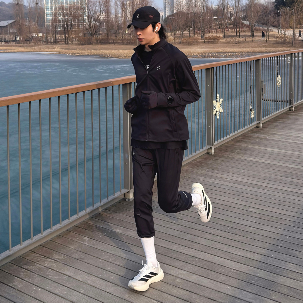 러닝라이프 헬스긴바지 러닝긴바지 올웨더 스트레치팬츠 - 상품 이미지