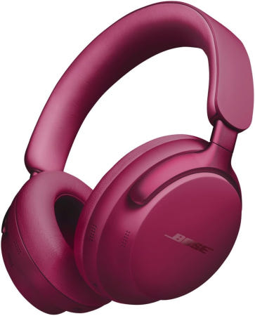 Bose [해외]콰이어트컴포트 울트라 헤드폰 LE 풀 와이어리스 공간 오디오 노이즈 캔슬링 최대 24시간 시간 고속 충전 딥 플럼