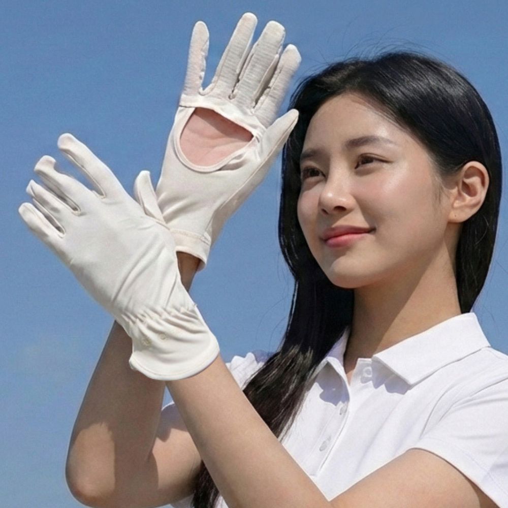 운전장갑 자외선 차단 장갑 스포츠 쿨링 장갑 - 상세 이미지 2