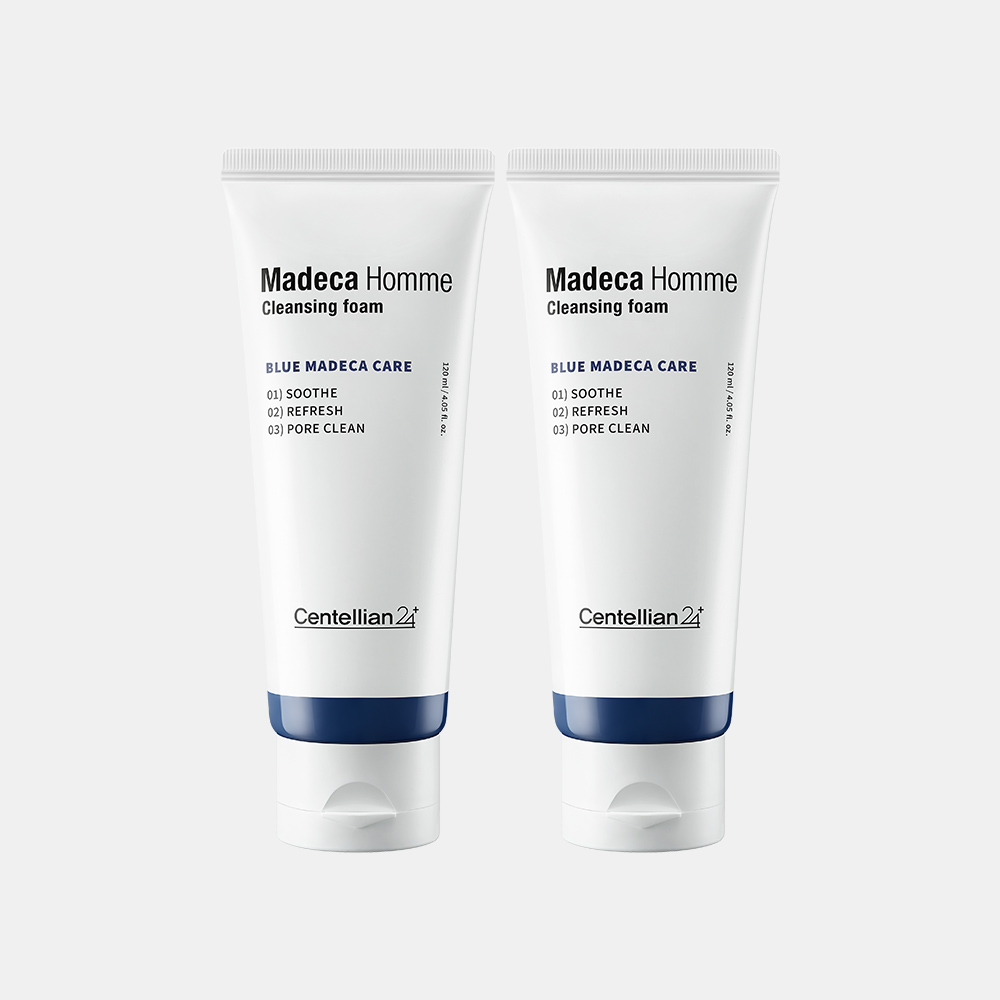 동국제약 센텔리안24 마데카 옴므 클렌징폼 120ml, 2개 - 상품 이미지
