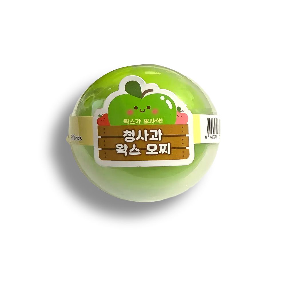 청사과 왁뿌볼 왁스 모찌 말랑이 왁스볼 스퀴시 왁뿌 그린애플 1개 - 상품 이미지