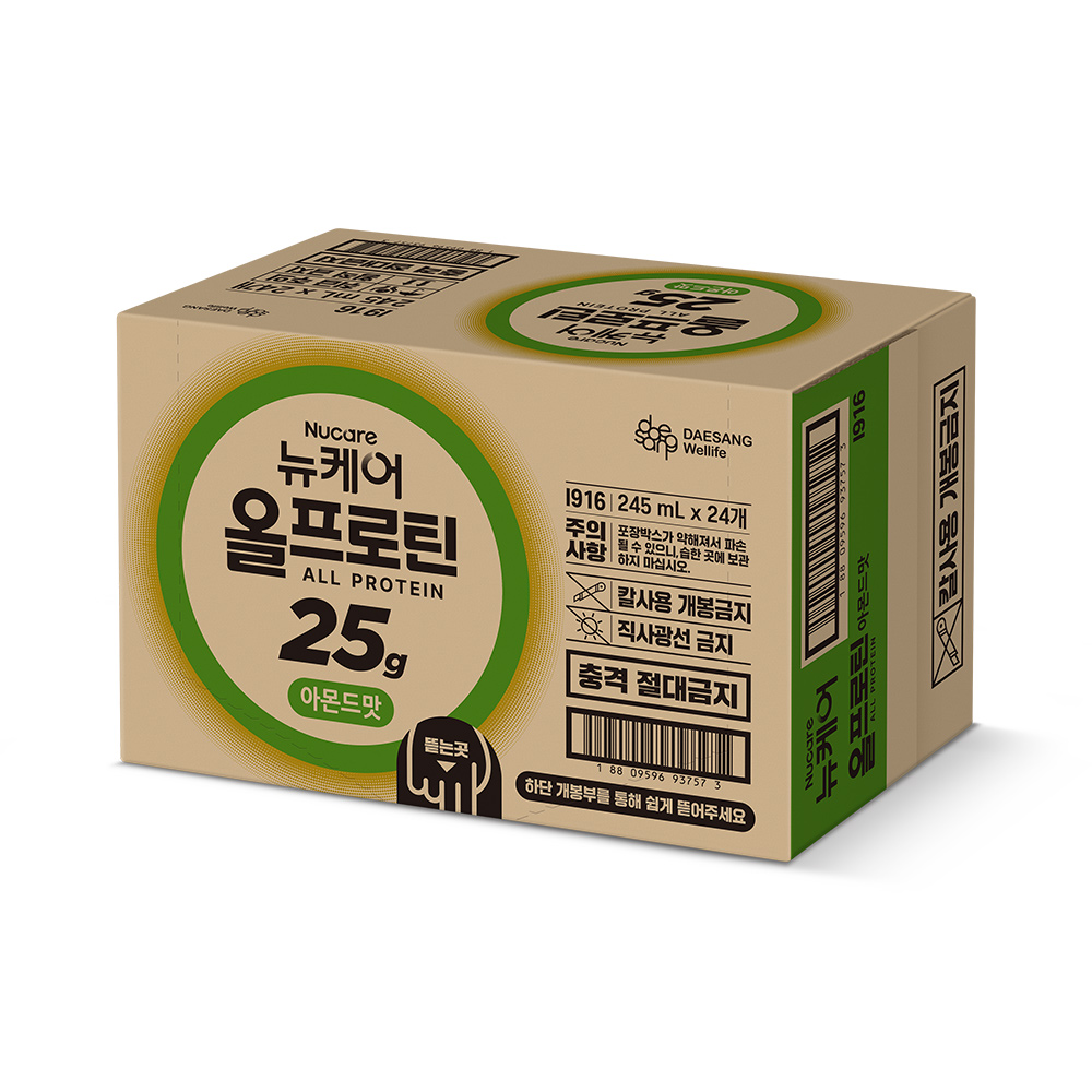 [단백질 25g] 뉴케어 올프로틴 아몬드맛 단백질음료 245ml, 48개 - 상세 이미지 3