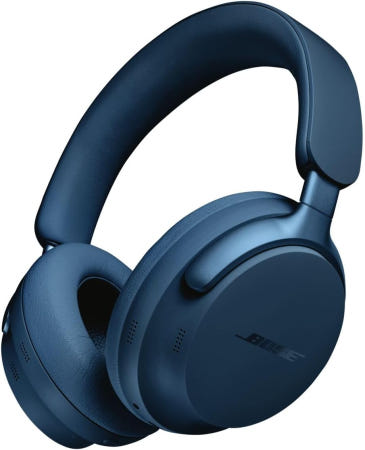 Bose [해외]콰이어트컴포트 울트라 헤드폰 LE 풀 와이어리스 공간 오디오 노이즈 캔슬링 마이크로 블루투스 연결 최대 24시간 빠른 루나 블루 Lunar Blue Regular