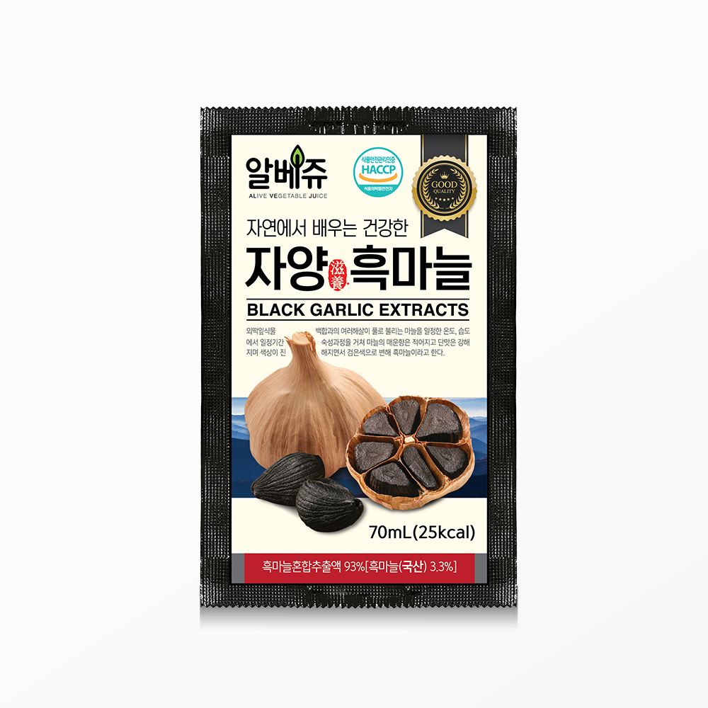 닥터포이 알베쥬 의성 자양 흑마늘 즙 진액 액기스 70ml x 30포 - 상세 이미지 2